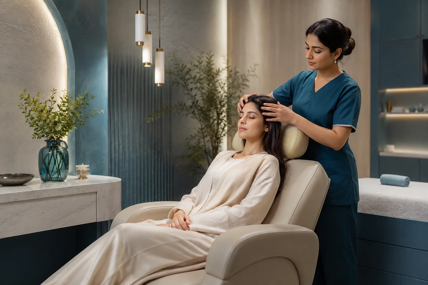 Head Physiotherapy / Head Massage